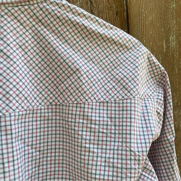 CODY JAMES Men’s Red Plaid Long Sleeve Button Down Pockets Size Large - Picture 10 of 12